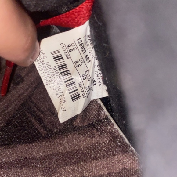 Air Jordan 5 DMP Raging Bull Red Suede - Picture 6 of 8